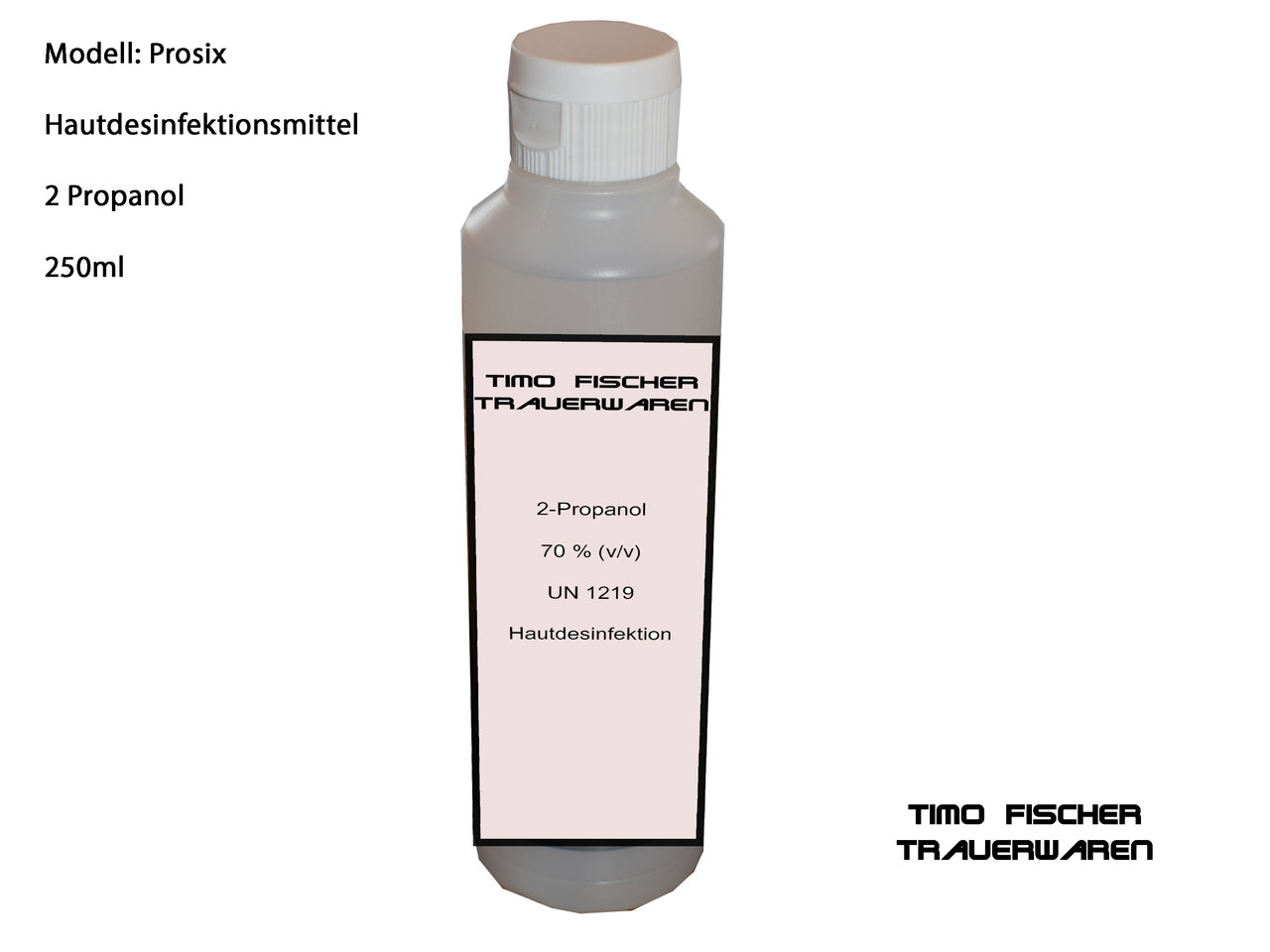 Haut und Flächen Desinfektionsmittel 2 Propanol 500ml